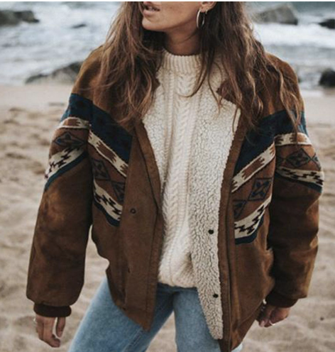 Cataverdia | Stilvolle Boho-Winterjacke Für Damen Mit Charakter
