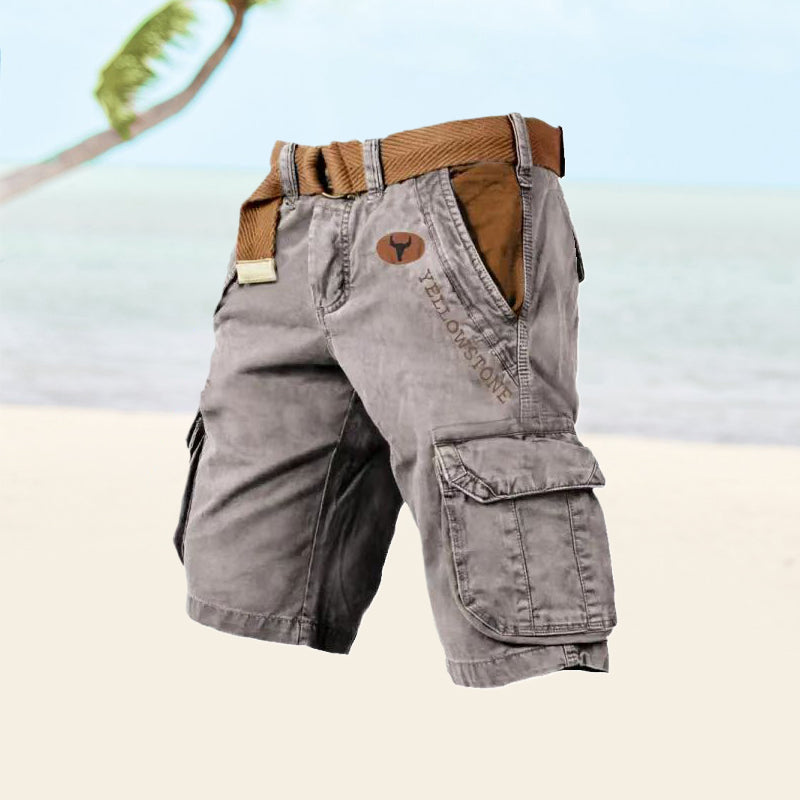 Servezu | Multifunktionale Cargo-Shorts für Herren – Bequem & Strapazierfähig