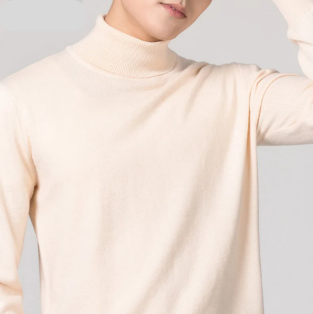 Tiefmes | Eleganter Rollkragenpullover für Herren – Klassischer Strickstil