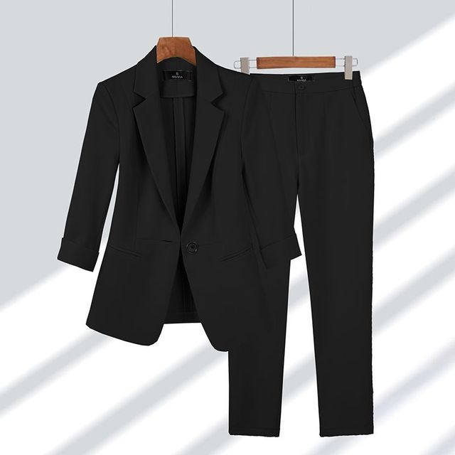 Heskia | Jacke und Hose Set für Damen – Modisches 2-teiliges Outfit für den Alltag