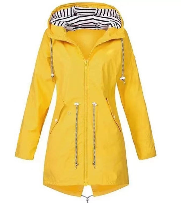 Mazende | Wasserdichte Damen-Regenjacke – Stylisch und Funktional für jeden Tag