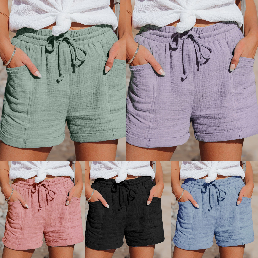 Sunniva | Leichte Baumwoll-Sommershorts – Ideal für warme Tage
