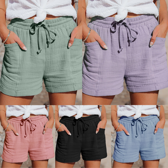 Sunniva | Leichte Baumwoll-Sommershorts – Ideal für warme Tage