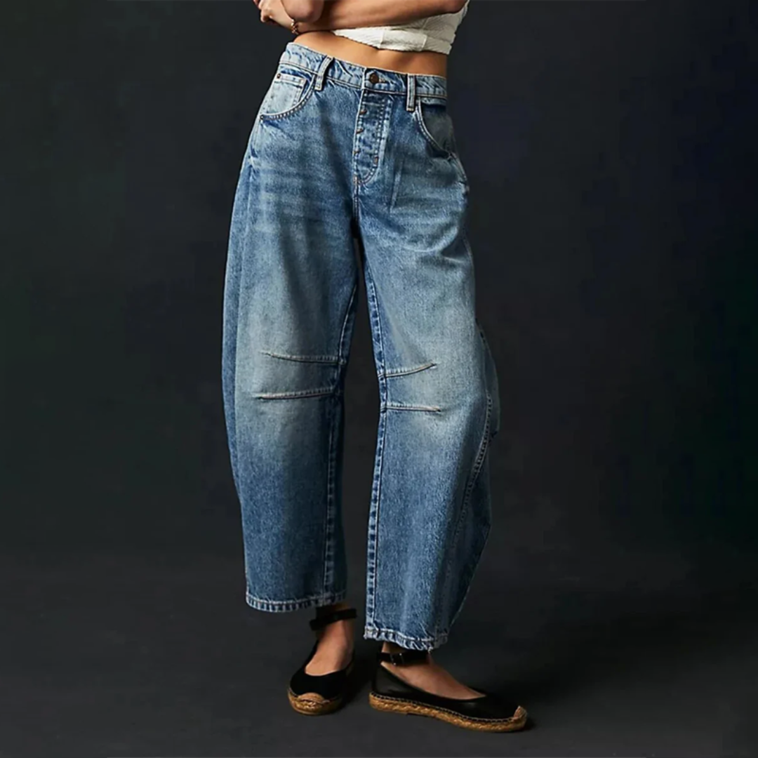 Neazus | Bequeme Jeans mit weitem Bein – Trendige und lässige Passform für jeden Tag