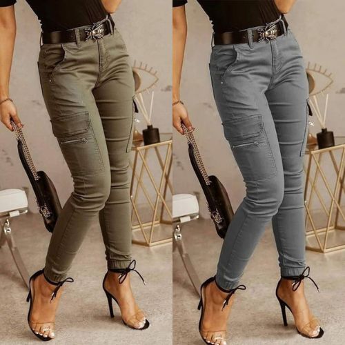 Lozia | Trendige Cargo-Jeans für Damen – Modern und Bequem