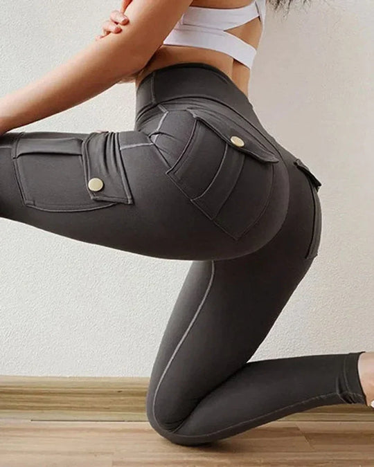 Normov | Stretch-Fitness-Leggings – Perfekt für Yoga & Workout