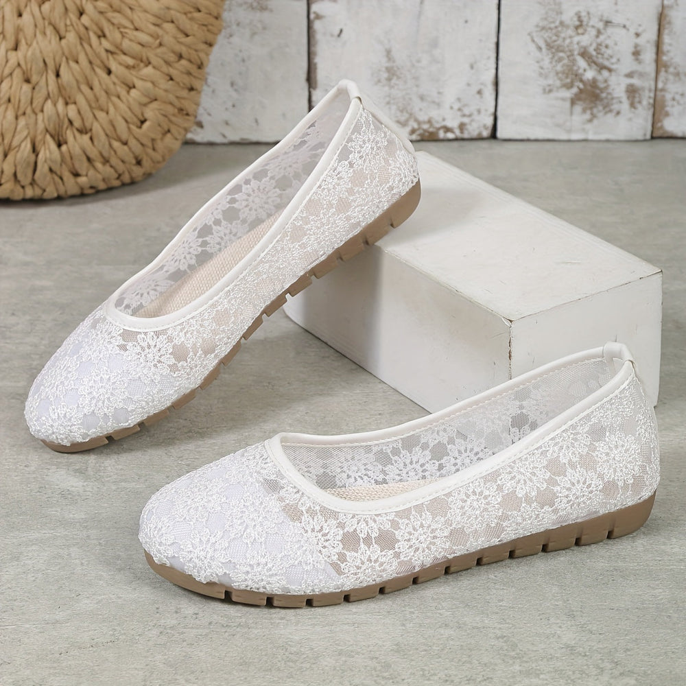 Eica | Damen-Ballettschuhe mit Blumenmuster – Eleganz trifft auf Komfort für den Alltag
