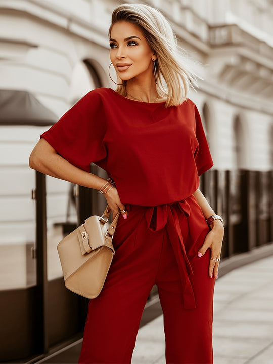 Borgy | Weitbeiniger Jumpsuit für Damen
