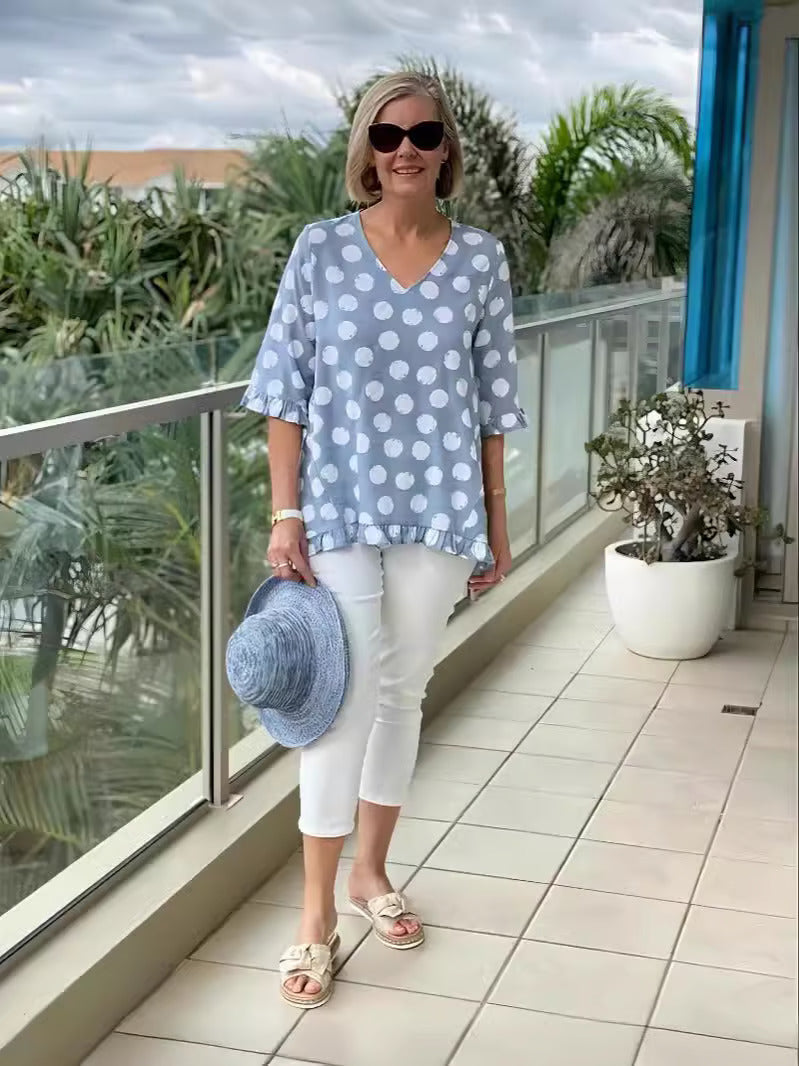 Couren | Elegantes Damen Hemd – Vielseitig für Alltag und Reisen
