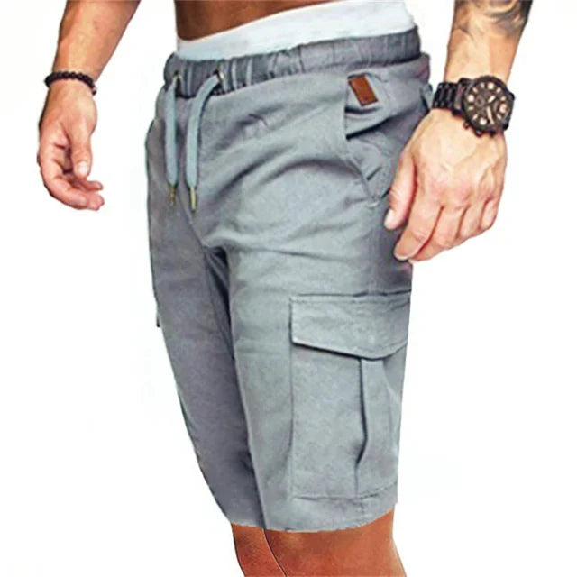 Bireno | Bequeme Sommer Cargo-Shorts für Männer