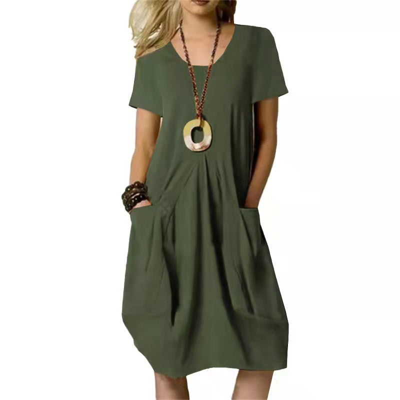 Andes | Knielanges Damenkleid - Stilvoll & Bequem