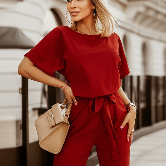 Borgy | Weitbeiniger Jumpsuit für Damen
