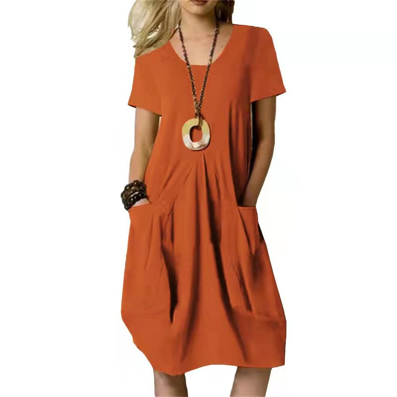 Andes | Knielanges Damenkleid - Stilvoll & Bequem