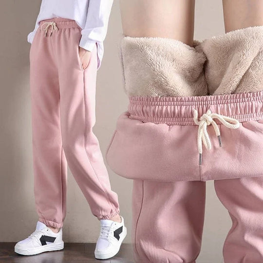 Gera | Damen Baumwoll-Fleece-Jogger-Hose – Bequem und lässig für jede Gelegenheit