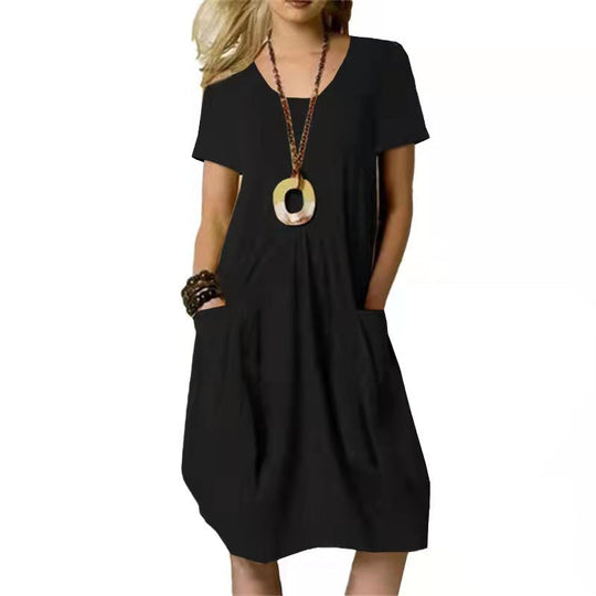 Andes | Knielanges Damenkleid - Stilvoll & Bequem
