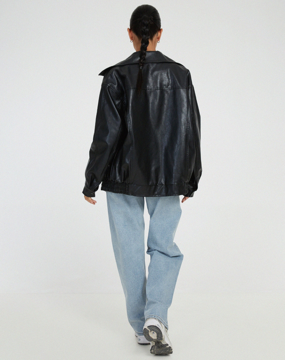 Vivalde | Lockere Lederjacke – Moderner Stil für Frauen