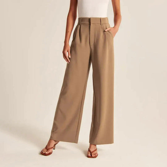 Tindra | Hoch taillierte Hose – Modisches Design für stilbewusste Frauen