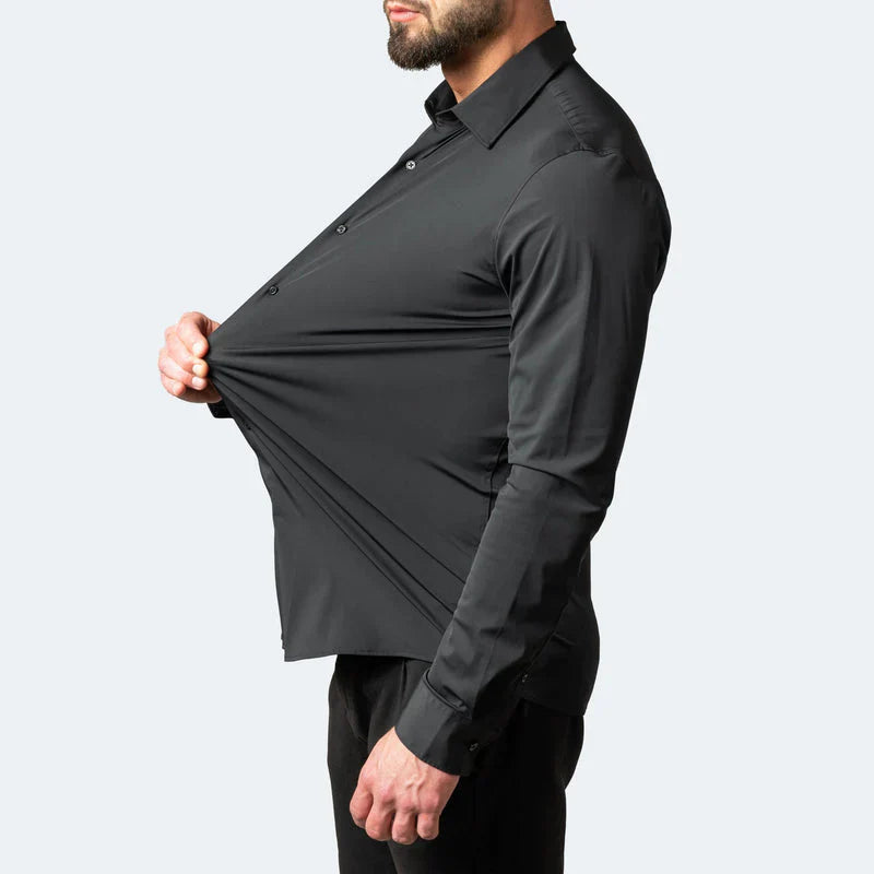Blaizes | Stretch Anti-Falten-Hemd für Herren
