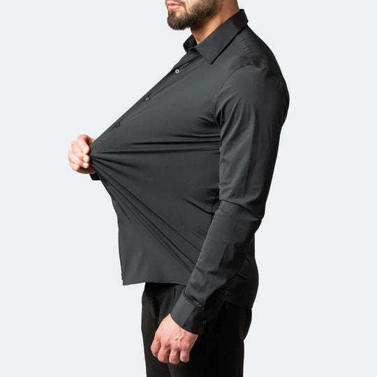 Blaizes | Stretch Anti-Falten-Hemd für Herren