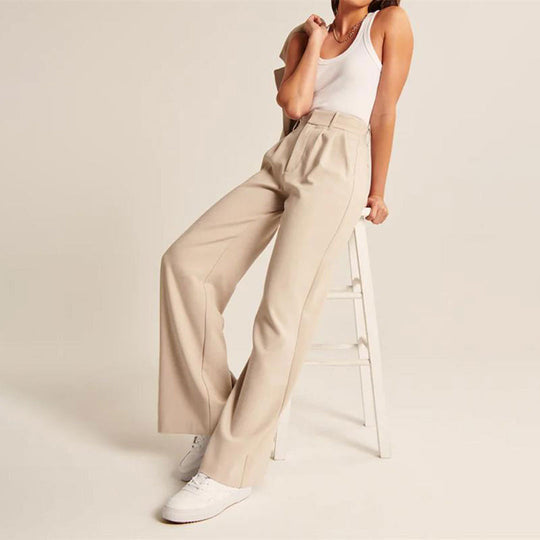 Tindra | Hoch taillierte Hose – Modisches Design für stilbewusste Frauen