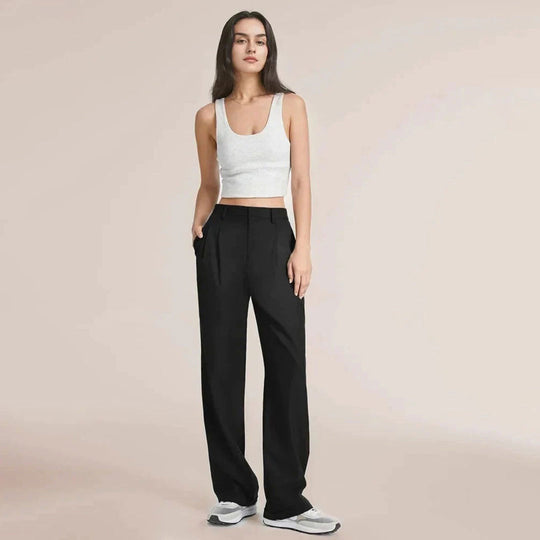 Tindra | Hoch taillierte Hose – Modisches Design für stilbewusste Frauen