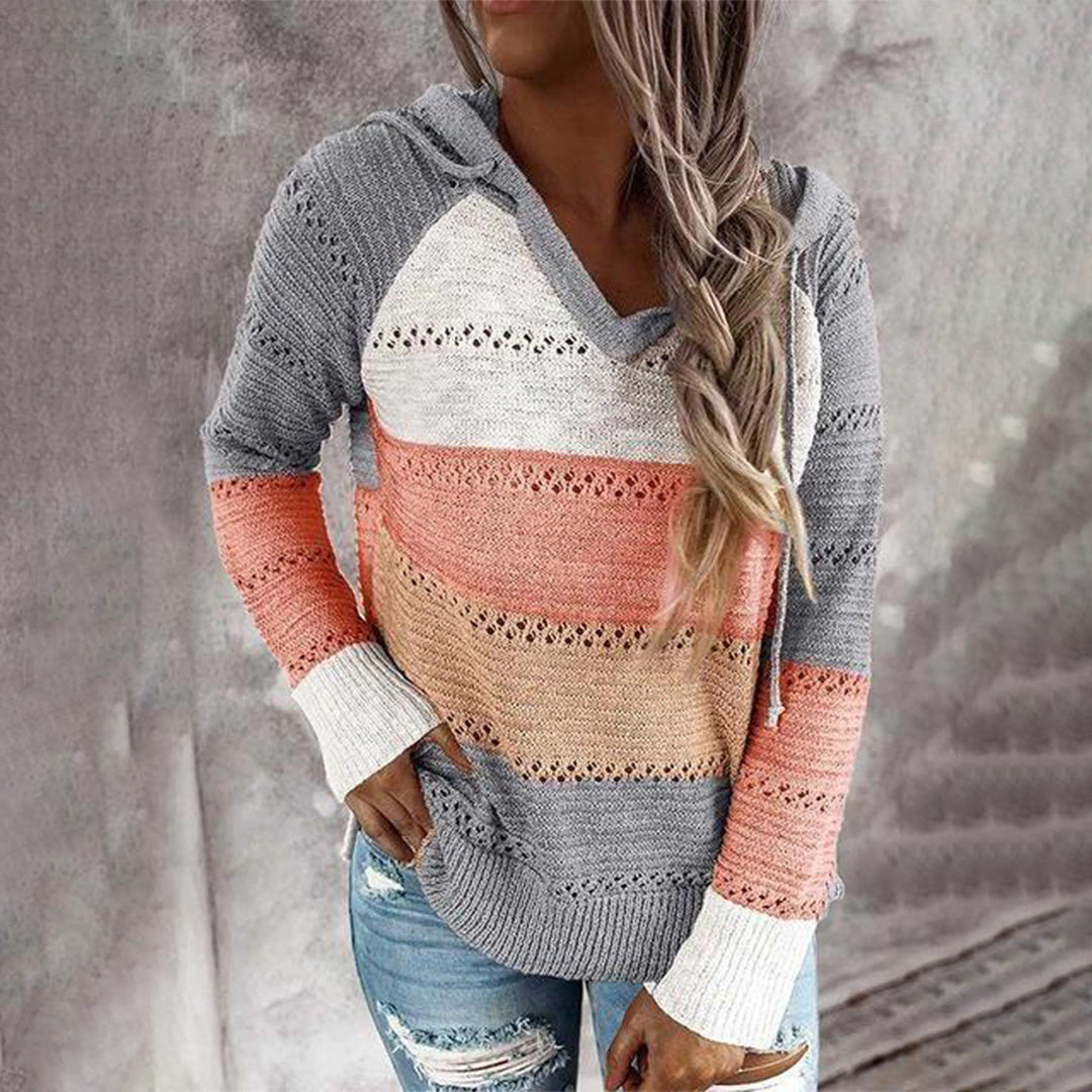 Aliaze | V-Ausschnitt Pullover – Eleganter und Bequemer Style