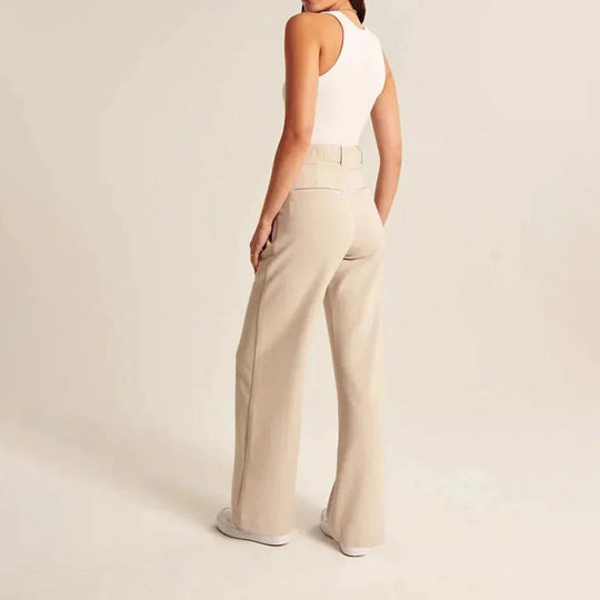 Tindra | Hoch taillierte Hose – Modisches Design für stilbewusste Frauen