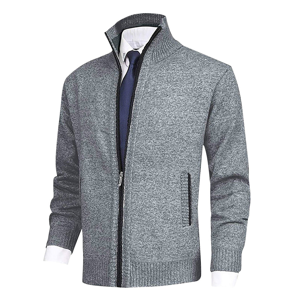 Hofman | Herren Strickjacke mit Kragen – Stilvoll und komfortabel