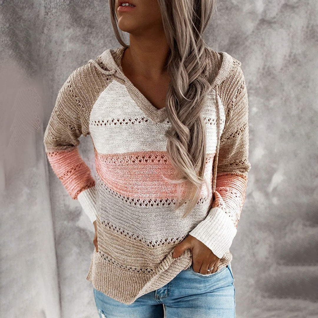 Aliaze | V-Ausschnitt Pullover – Eleganter und Bequemer Style