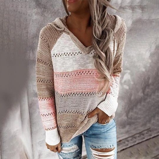 Aliaze | V-Ausschnitt Pullover – Eleganter und Bequemer Style