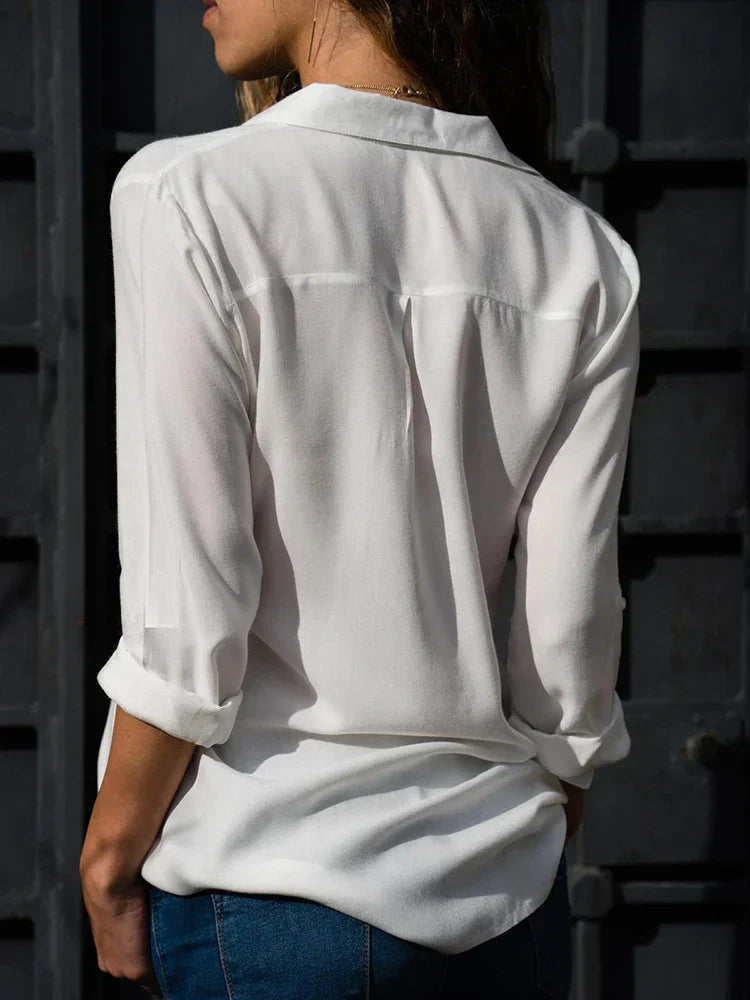 Cristes | Klassische Bluse für Damen – Zeitlos und Vielseitig für jeden Anlass