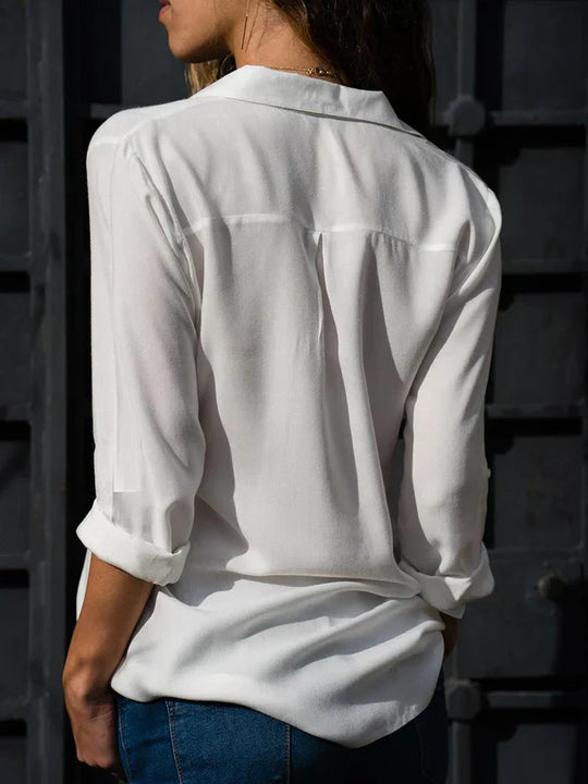 Cristes | Klassische Bluse für Damen – Zeitlos und Vielseitig für jeden Anlass