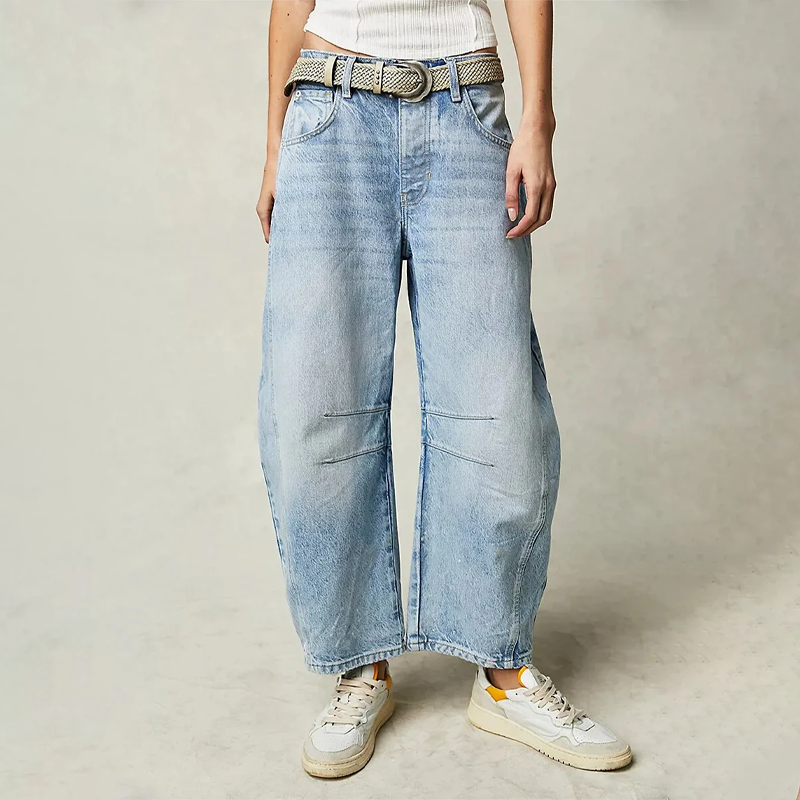 Allesnia | Weite Bein-Jeans – Komfortable Passform für Jeden Tag