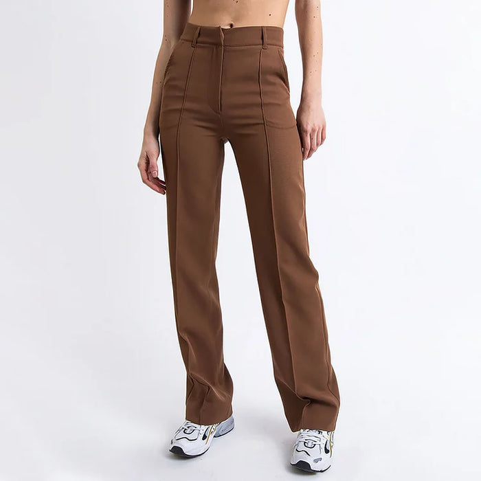 Liza | High-Waist Anzughose – Elegante Falten für schicke Outfits