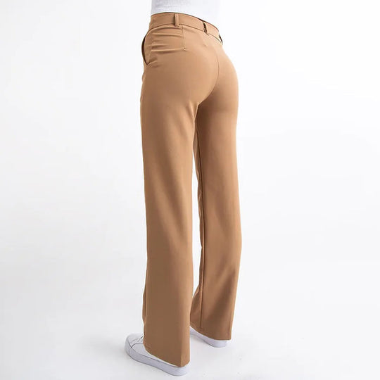 Liza | High-Waist Anzughose – Elegante Falten für schicke Outfits
