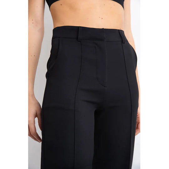 Liza | High-Waist Anzughose – Elegante Falten für schicke Outfits