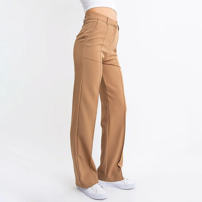 Liza | High-Waist Anzughose – Elegante Falten für schicke Outfits