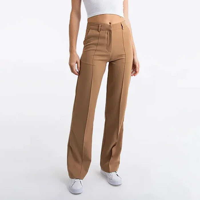Liza | High-Waist Anzughose – Elegante Falten für schicke Outfits
