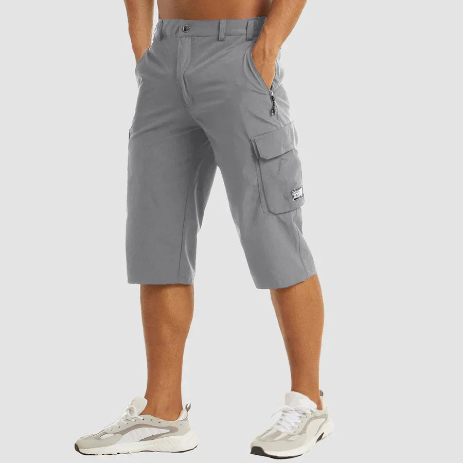 Frenzos | Schnelltrocknende Herren Cargo Shorts für Sommerabenteuer