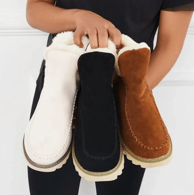 Krisava | Kuschelige Damen-Winterschuhe – Bequem und Warm