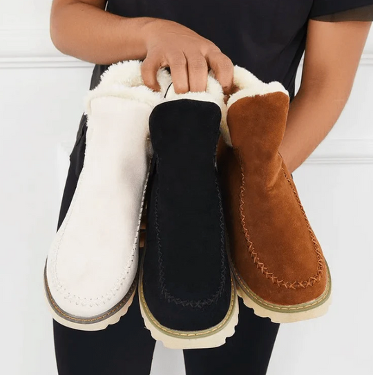 Krisava | Kuschelige Damen-Winterschuhe – Bequem und Warm