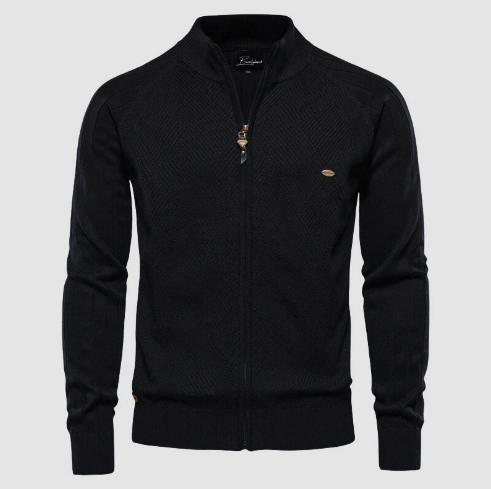 Layves | Herren Pullover – Stilvoller Reißverschluss und Komfort