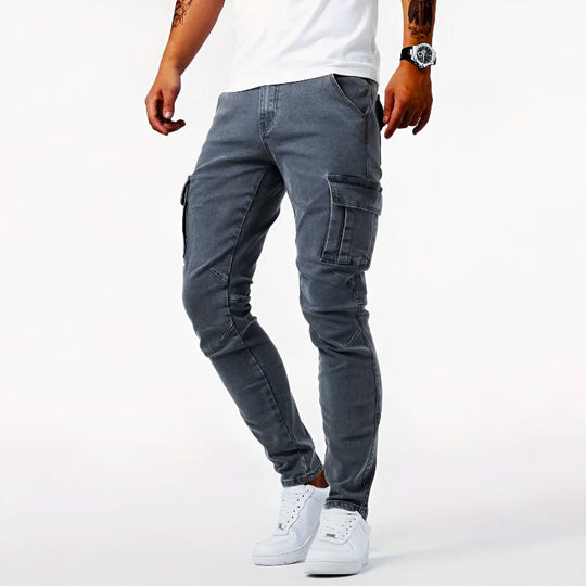 Albinder | Stretch Cargohose Herren - Modisch & Bequem
