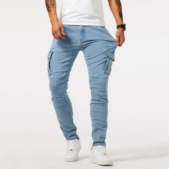Albinder | Stretch Cargohose Herren - Modisch & Bequem