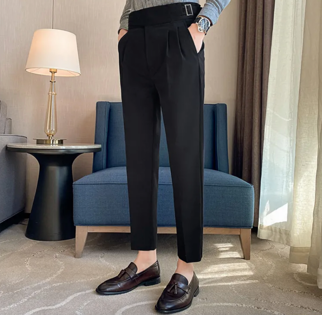 Avera | Gurkha-Hose für Herren – Stilvolle Leinenhose für Freizeit und Büro