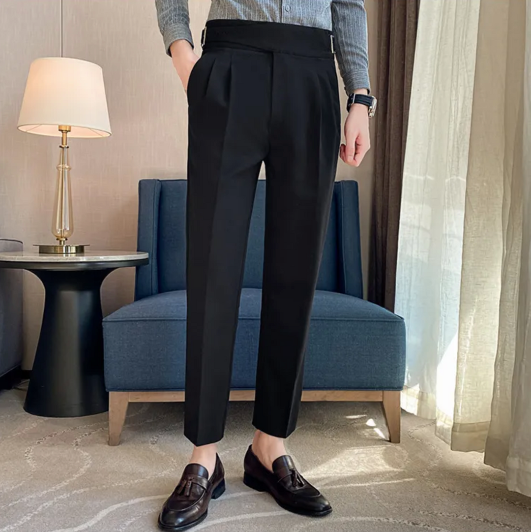 Avera | Gurkha-Hose für Herren – Stilvolle Leinenhose für Freizeit und Büro
