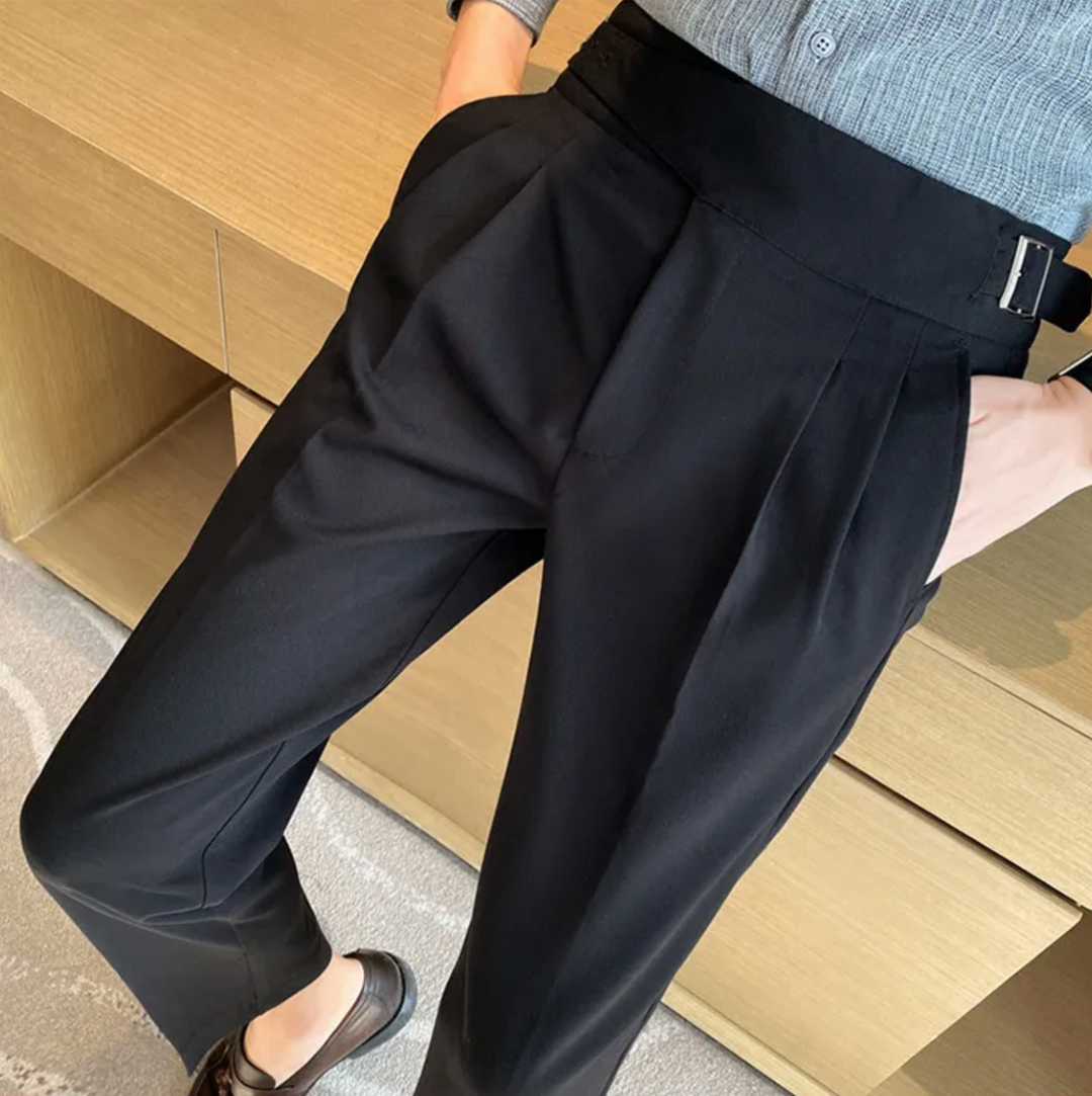 Avera | Gurkha-Hose für Herren – Stilvolle Leinenhose für Freizeit und Büro
