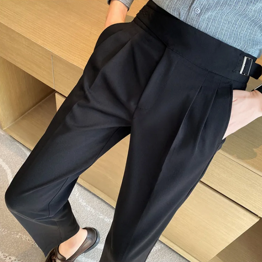 Avera | Gurkha-Hose für Herren – Stilvolle Leinenhose für Freizeit und Büro