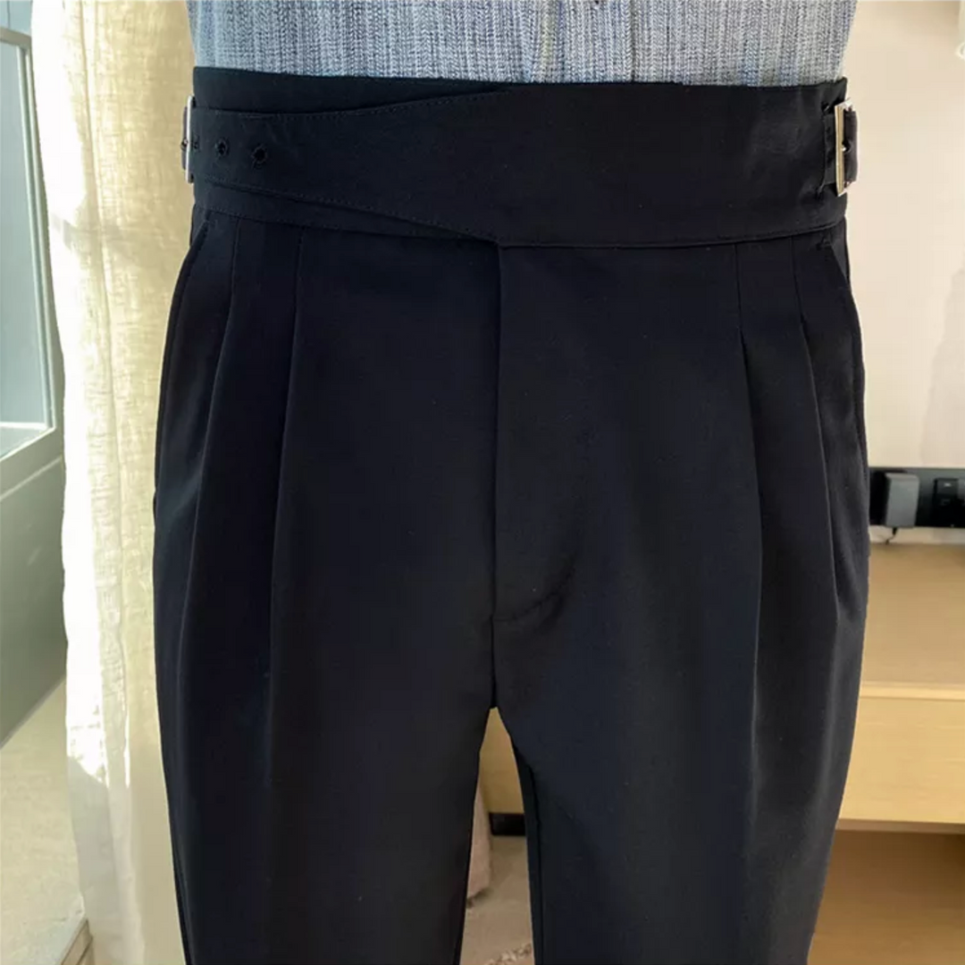 Avera | Gurkha-Hose für Herren – Stilvolle Leinenhose für Freizeit und Büro