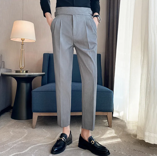 Avera | Gurkha-Hose für Herren – Stilvolle Leinenhose für Freizeit und Büro